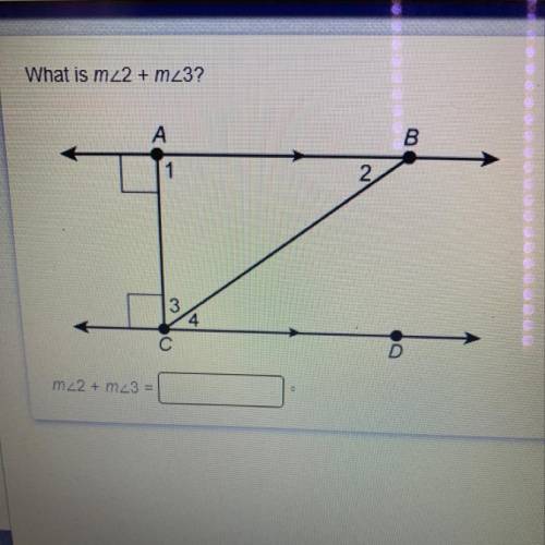 What is m_2 + m23?
А
B
1
2 2
3
4
с
D
O
m22 + m23 =