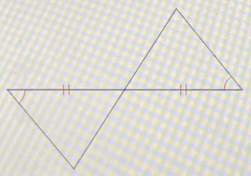 PLEASE HELP, GIVING BRAINLIEST!!!

These triangles are congruent by _____.
A. ASA
B. AAS
C. SSS
D.