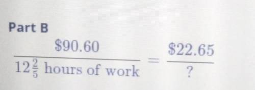 I don't understand this and I need to explain how I calculated my answer this is for a math test HE