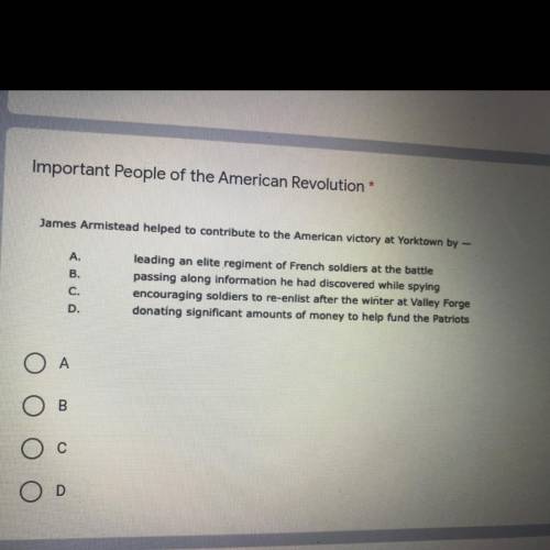 HELP ME ON HISTORY HMK ABOUT THE AMERICAN REVOLUTION