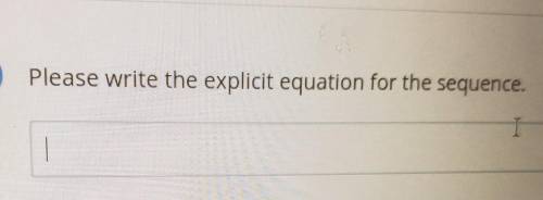 So I just need someone to explain me what's a explicit equation
