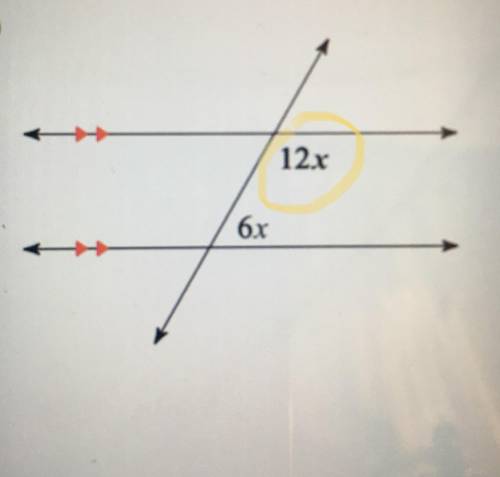 Please help!!!- Find the measure of the angle in bold.
Need help