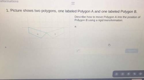 How to move Polygon A into the position of polygon B