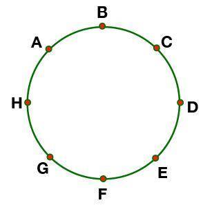 In the circle below, the sum of which arcs is equivalent to arc CG?

arc CG = arc CD + arc FG
arc