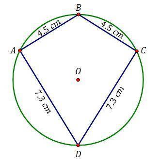 In the circle with center O, which arc is congruent to arc CD?

arc AB
arc AC
arc BC
arc AD