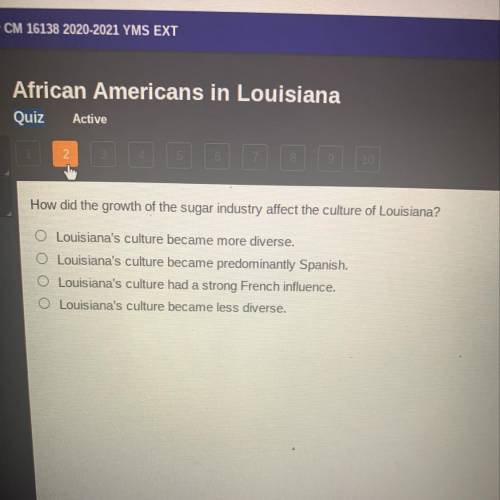 What impact did the French Revolution have on the population of Louisiana?

оооо
O More people fro
