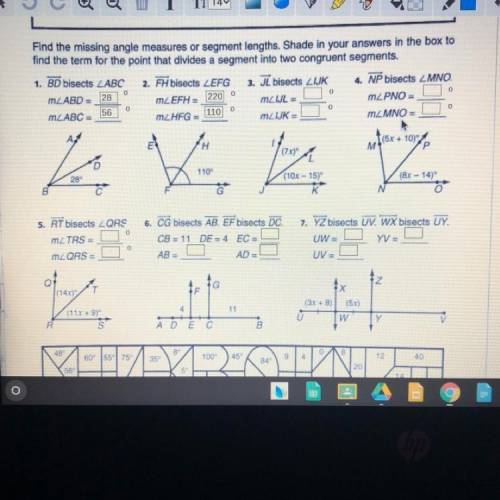 Can someone help me with any of these?