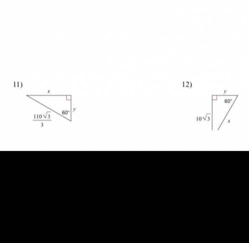 *^^NEED WITHIN 30 MINUTES ILL GIVE YOU BRAINLIEST****

This is solving special right triangles (45