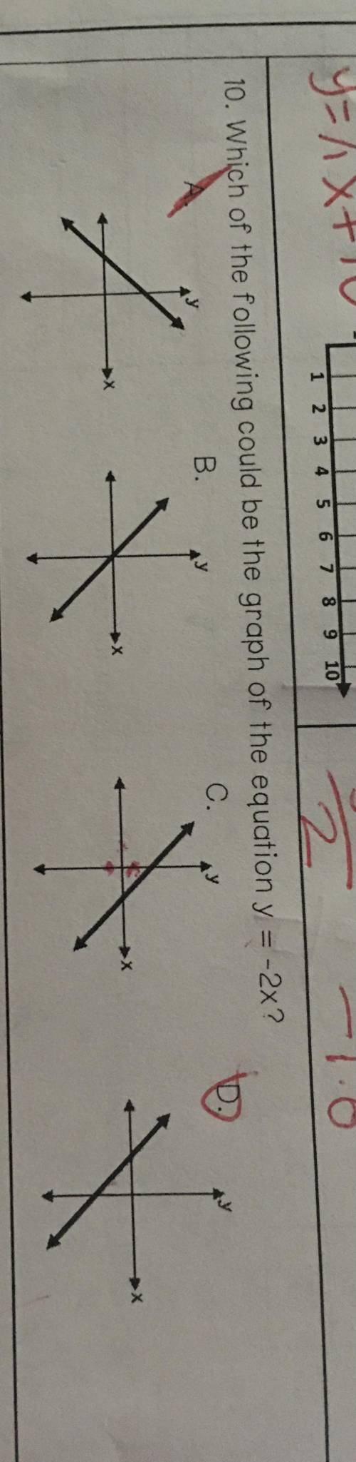 Help! ignore the answer choice i circled its wrong...