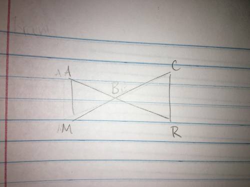 Can anyone help me with this geometry proof? (Sorry for the rough picture).

Given: segment AM ║ s