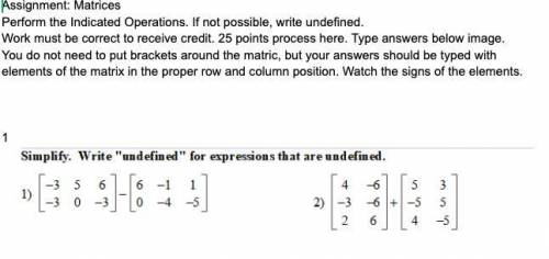 This is all about matrices, I don't really get them. Any help is great.