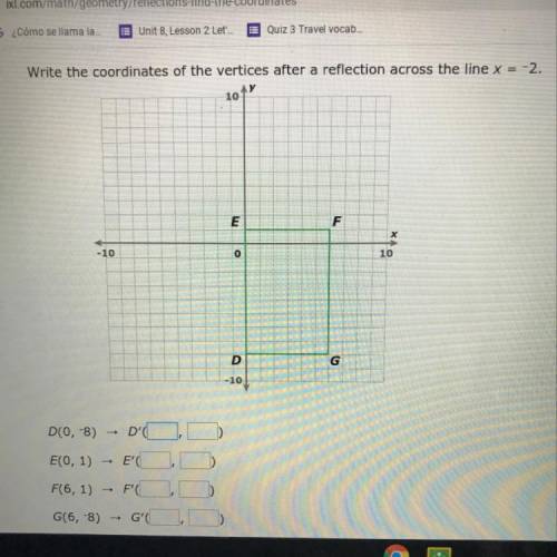 Plz just tell me where to graph the coordinates
