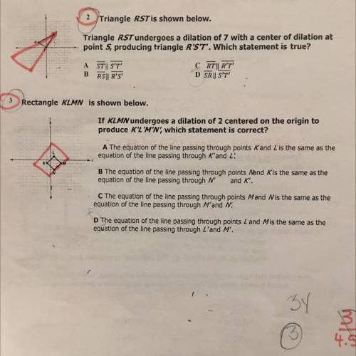 Can someone help me answer 2 & 3