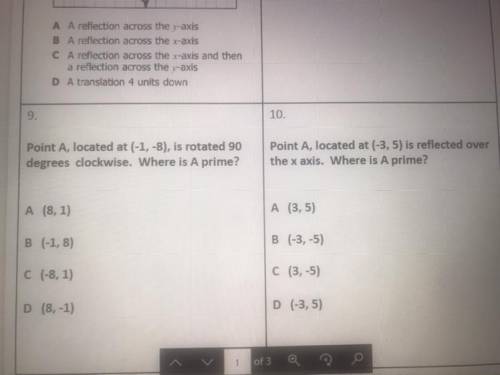 Answers to 9 & 10? Mathhh help.