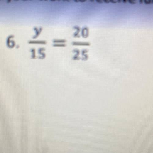 How do i solve this proportion with a variable?
