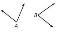 Using the diagram below as reference, write a paragraph proof to prove that the symmetric property