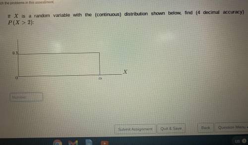 PLEASE HELP! 30 PTS for answer and simple explanation for this problem!

If X is a random variable