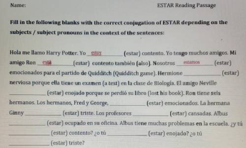 If you like spanish, reading, and harry potter then here it is. please help