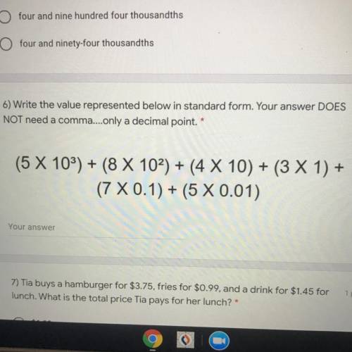 Please help me with 6
