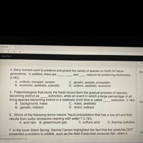 Help with 4,, 5 && 6