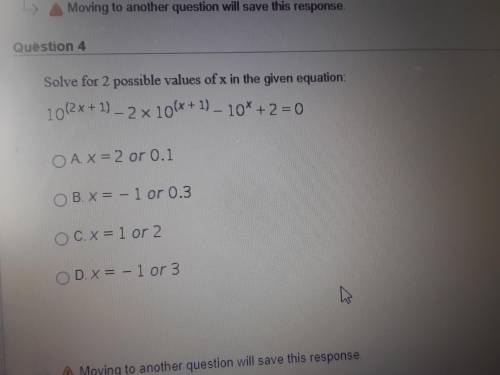 Please help me solve for x here