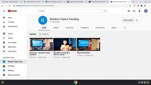 Free points only if you subscribe)Subscribe to Random Topics Trending on youtub. I will award brain
