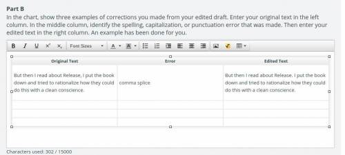 Please help the end of the quarter is tomorrow!

In the chart, show three examples of corrections