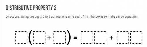 Type the expression using your chosen digits in the box below.