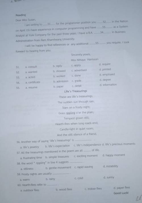 Please answer each exercise for me
(I'm not a native speaker So I can't)