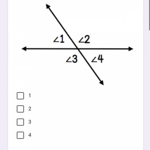 Which angles are adjacent angles to 3? Select all that apply