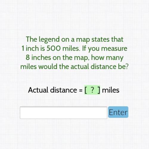 What is the distance to miles??? Please help