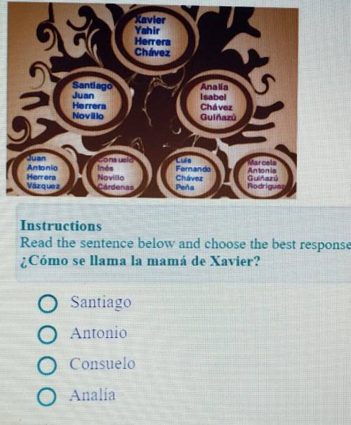 Spanish question. Please only answer if you are 1,000% correct. Have to get this correct.