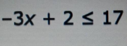 Solve this inequality