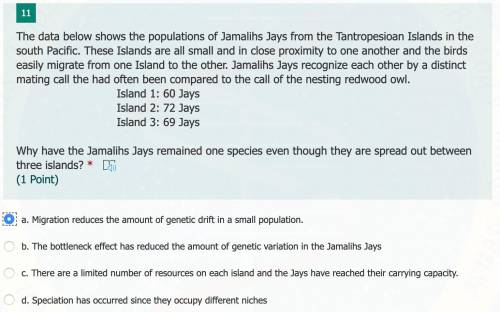 The data below shows the populations of Jamalihs Jays from the Tantropesioan Islands in the south P