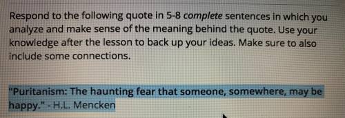 Can someone please help me out with this quote? I really don’t know what to write about and I also