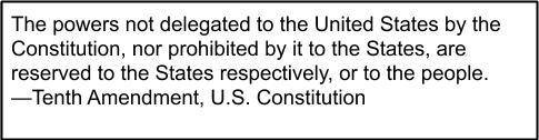 Which principle of US Government is most clearly reflected in the amendment above?

Federalism
Due
