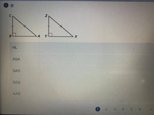 Which method can you use to prove that the triangles are congruent