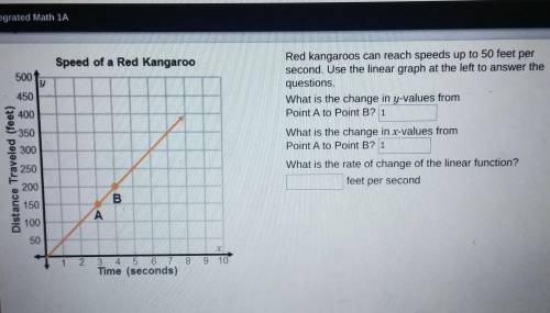 Can you help me find the rate of change? Please provide answer and work