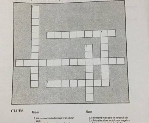 Answer this crossword for brainliest and 15 points