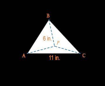 Plss help will mark branliest!!

In the figure above, it is given that P is the circumcenter of th