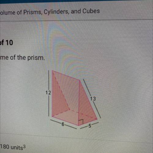 Find the shape of the prism