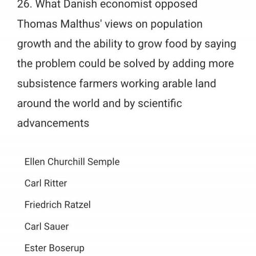 What economist opposed Thomas Malthus's views on population growth and