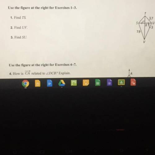 Use the figure at the right for Exercises 1-3.
-
Can anyone help me pleaseee?
