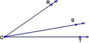 Use the following diagram to complete the required information.

m∠ROS = 20 deg 15' 40, m∠SOT = 1