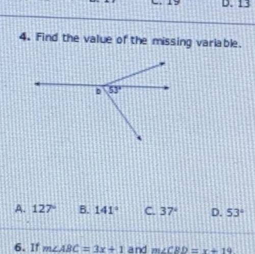 Find the value of the missing variable pls and ty