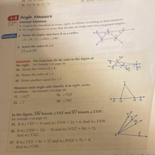 I need help with 36. And 37. Pleasee!