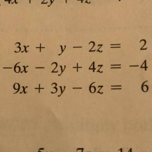 My last math question! Plz help if you can and it asks for the elimination method. thank you!