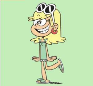 This one is also crazy.

What are the odds that Leni (another character from the Loud House) throw