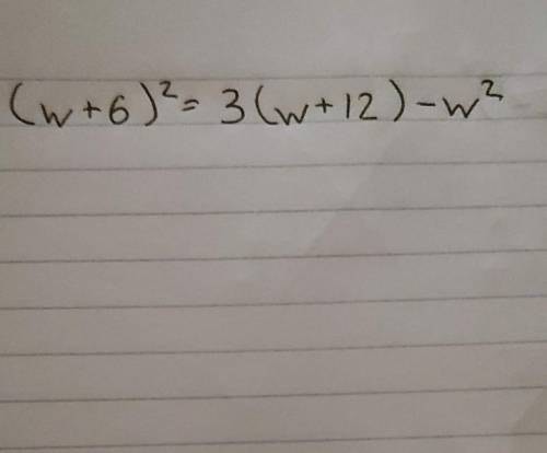 The solutions it suppose to equal W= -2/2, 0