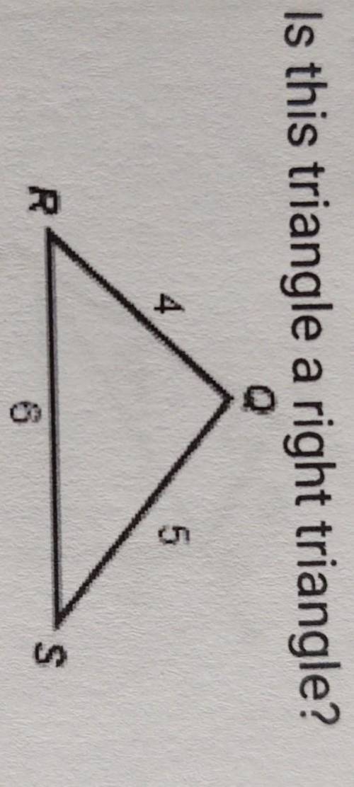 Can you use the converse of the Pythagorean theorem to determine if a triangle is a right triangle?